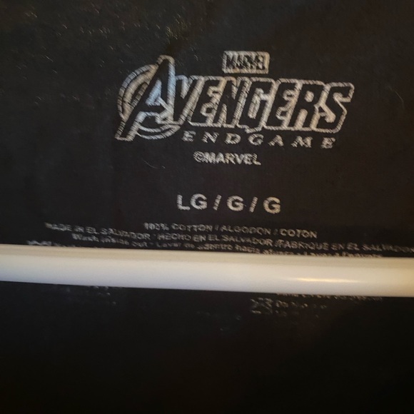 Marvel Avengers Endgame Graphic Tee - Black and Blue - Picture 4 of 5